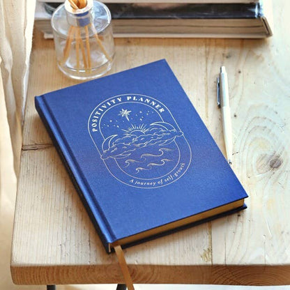 Blue Celestial Positivity Planner