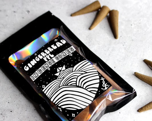 Gingerbread PPL |  Røkelsekjegler, kun backflow