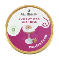 Summer Passion Fruit Martini Soy Wax Melt Snap Disc