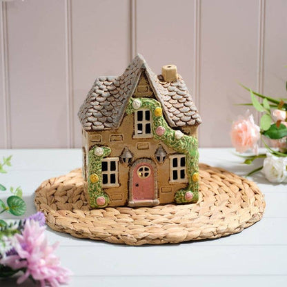 Cottage Garden hus – lyslykt i steingods