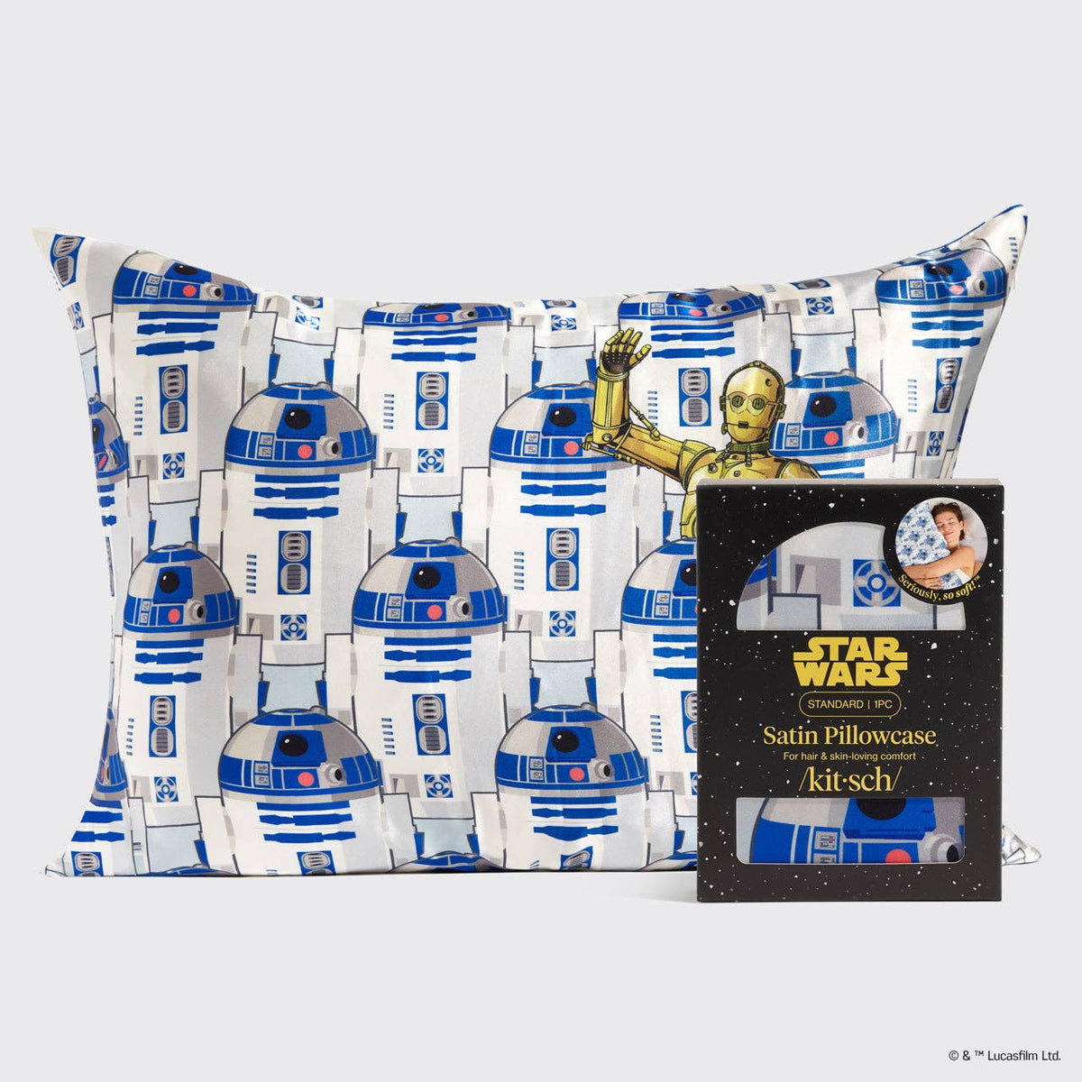 Star Wars R2-D2 og C-3PO satengputetrekk i pappa-gavepakken