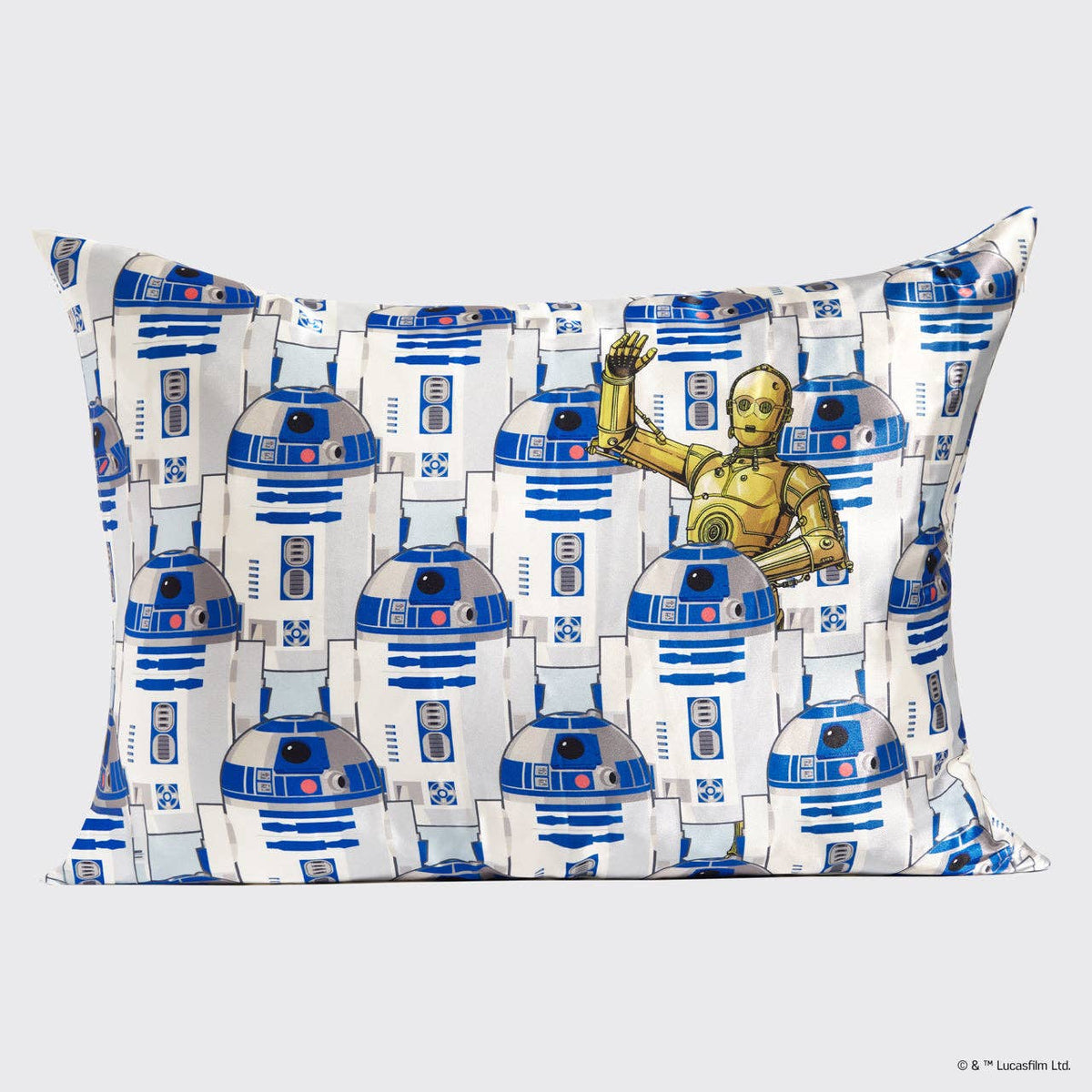 Star Wars x Kitsch – satengputetrekk med R2-D2 og C-3PO