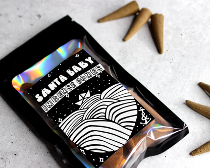 Santa Baby| Røkelsekjegler, kun backflow