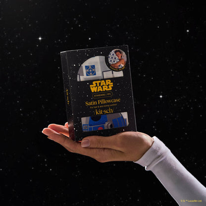 Star Wars x Kitsch – satengputetrekk med R2-D2 og C-3PO