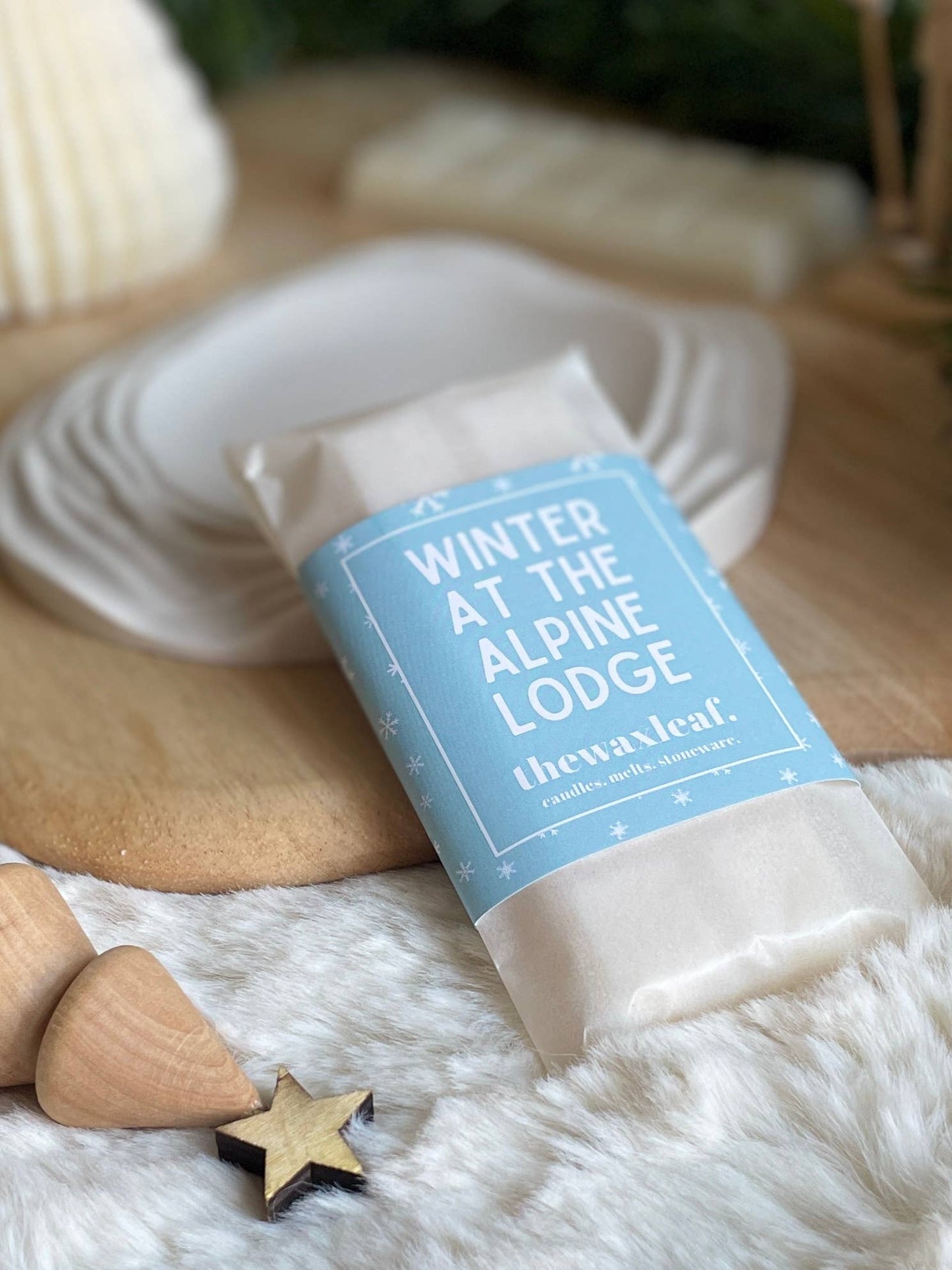 Winter at the Alpine Lodge – duftvoks 🏔️