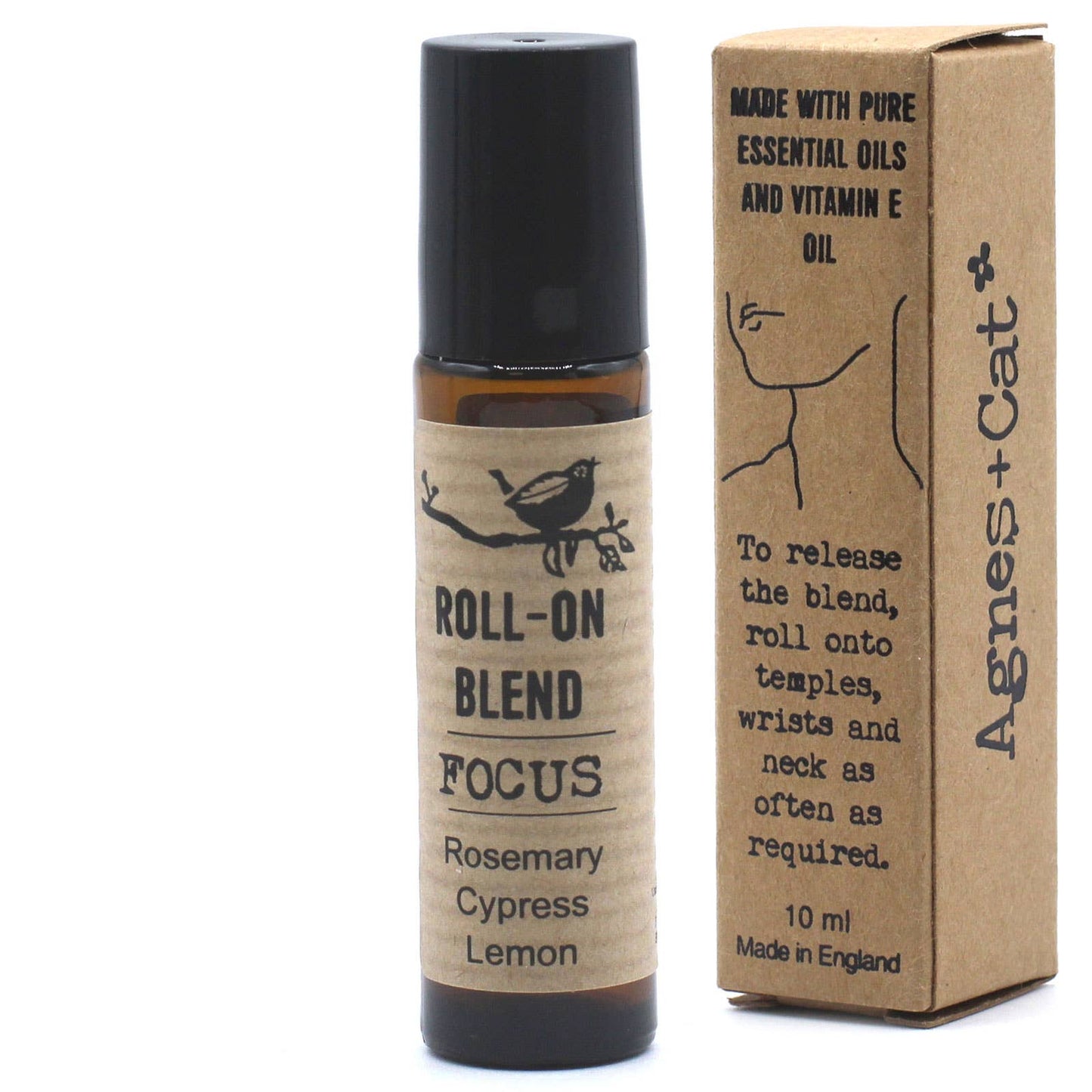 FOCUS  – Roll-on med eteriske oljer - 10ML