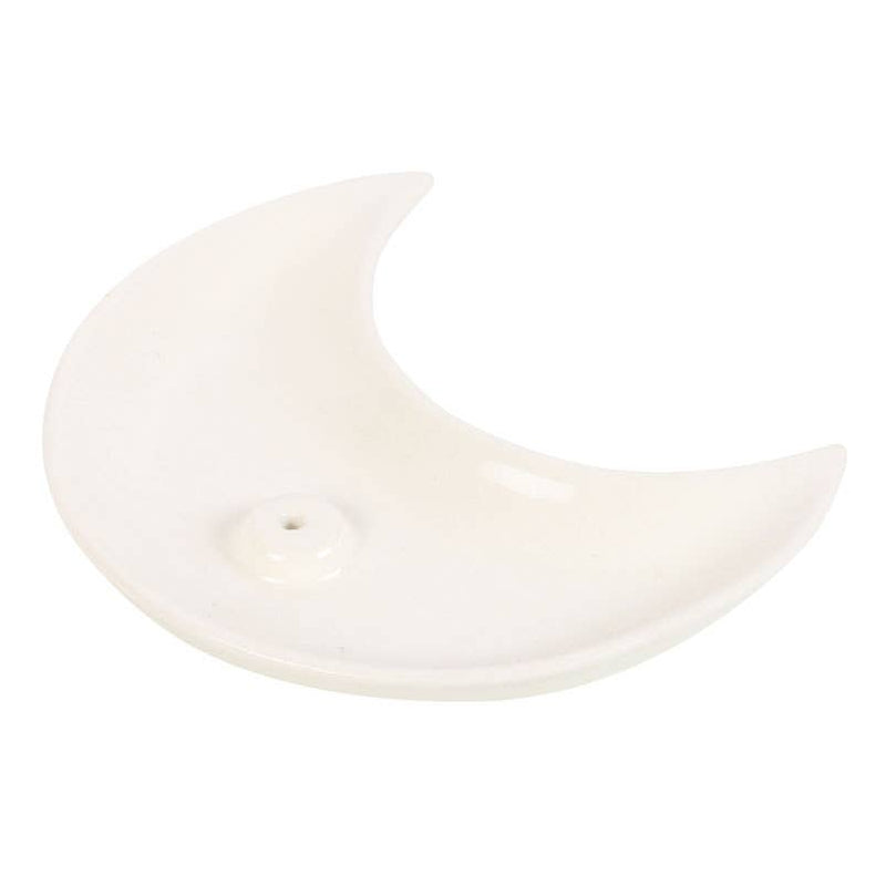 White Crescent Moon - Røkelsepinne holder