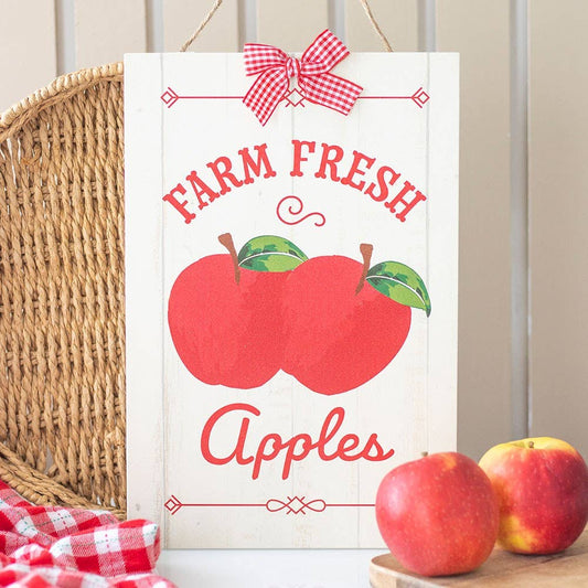 Farm Fresh Apples Skilt
