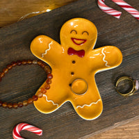 Christmas Gingerbread Man - Smykkefat