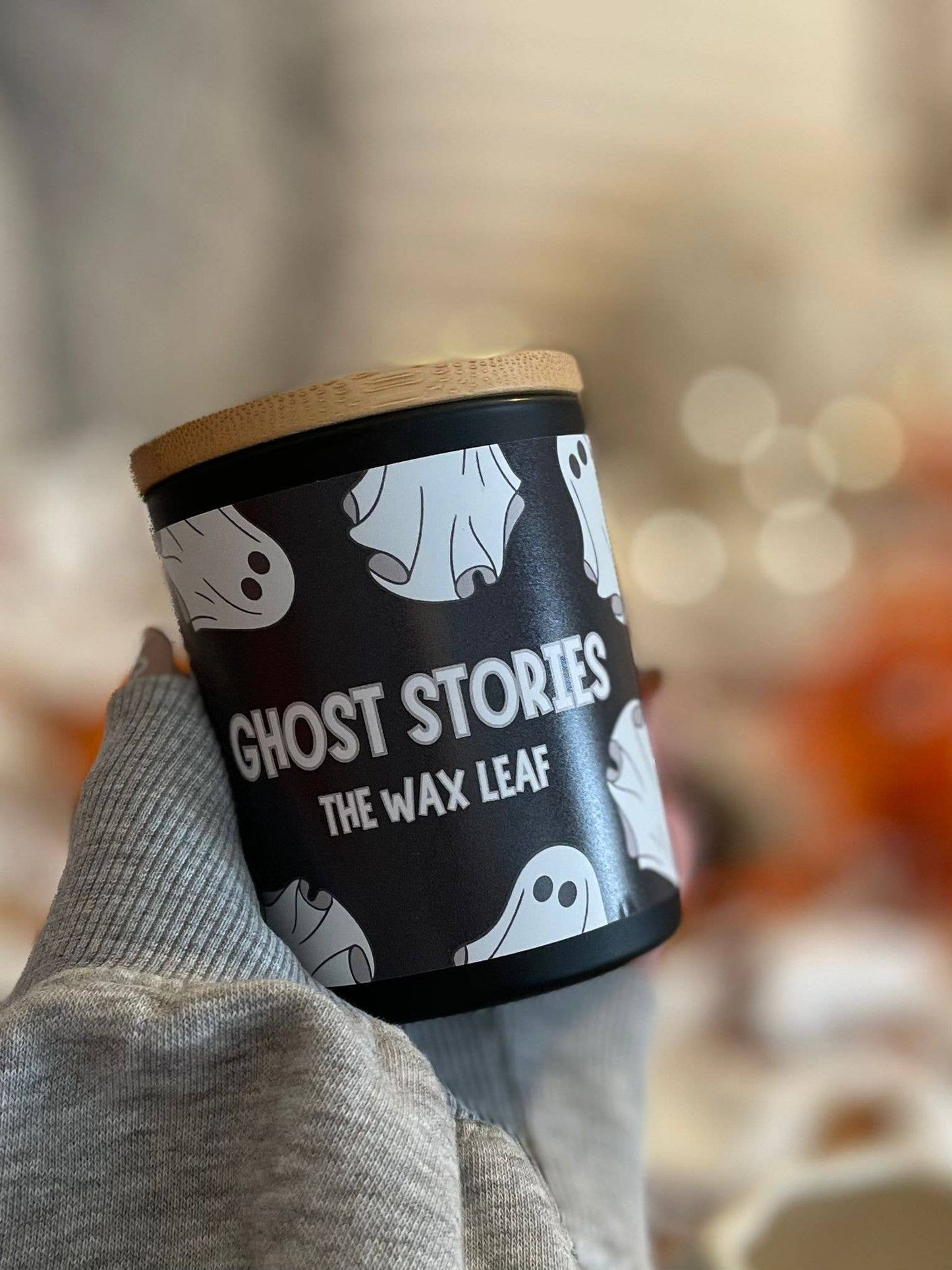 Ghost Stories Cotton Candy Scented Wooden Wick Candle