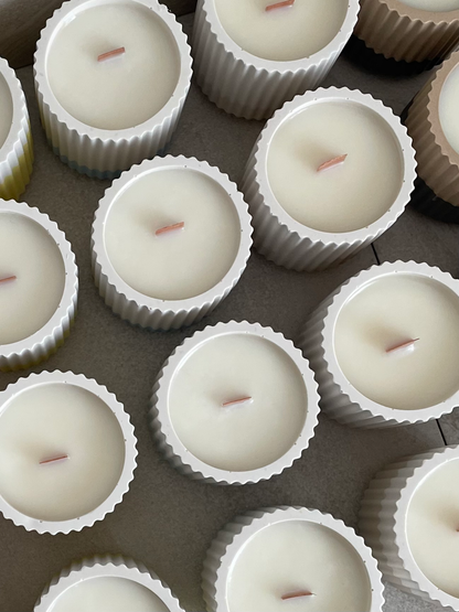 Bedtime Bliss - Lemon & Lavender Stoneware Soy Wax Candle