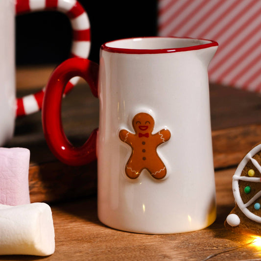 Mini Melkemugge - Christmas Gingerbread Man