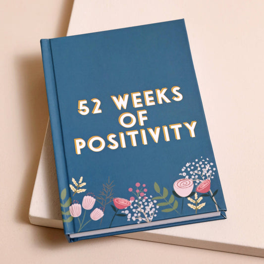 Floral 52 Weeks of Positivity Diary