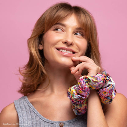 Lisa Frank x Kitsch – store satengscrunchies, 2-pakning