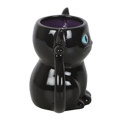 Cute and Creepy Gothic Black Cat Halloween Krus