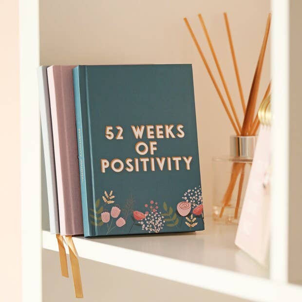 Floral 52 Weeks of Positivity Diary