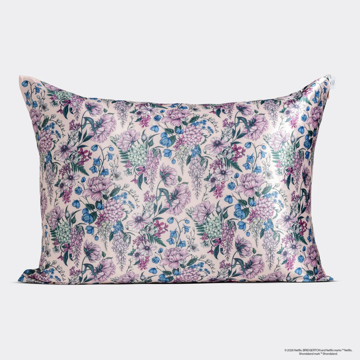 Bridgerton x Kitsch Satin Pillowcase in Wisteria – FORHÅNDSBESTILLING