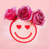 Baby Pink Heart Valentine Happy Vase