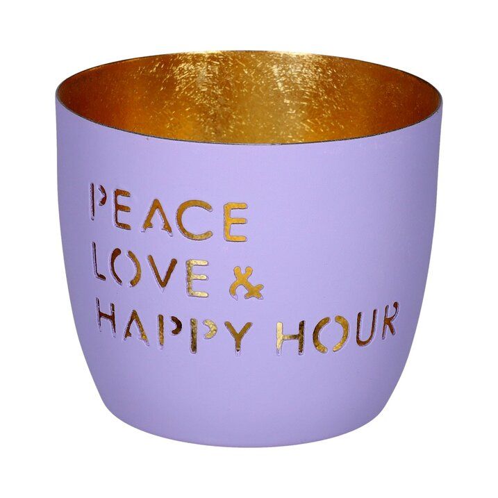 Telysholder – "Peace, Love & Happy Hour"