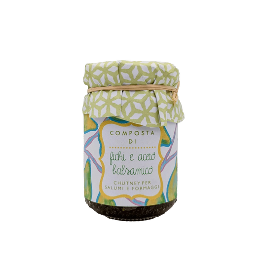 Marmelade av fiken med hvit balsamico 150g, La Baita